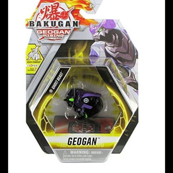 New Bakugan Geogan Rising Ghost Beast w/ Gate Card Viloch Combiner #3 - Picture 1 of 3
